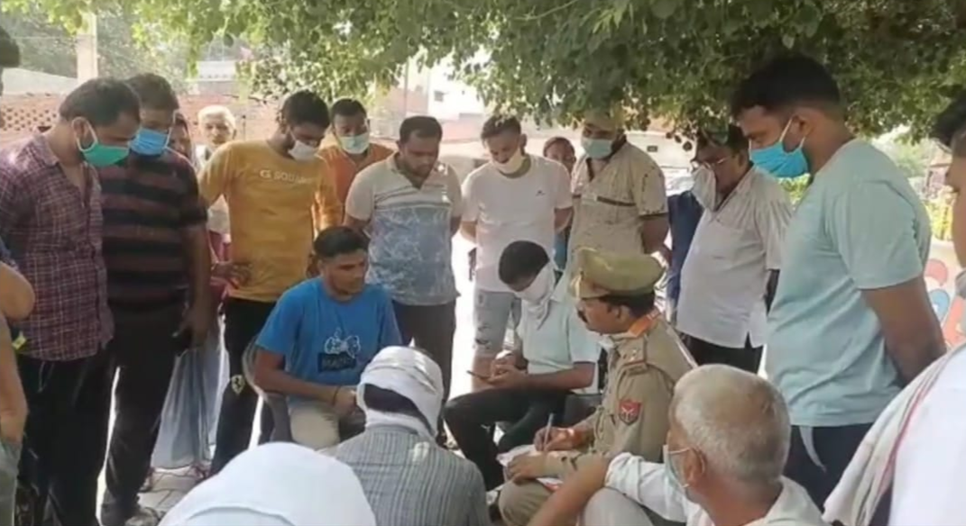 Atmosphere of grief spread in house of martyr constable Rahul in Kanpur encounter