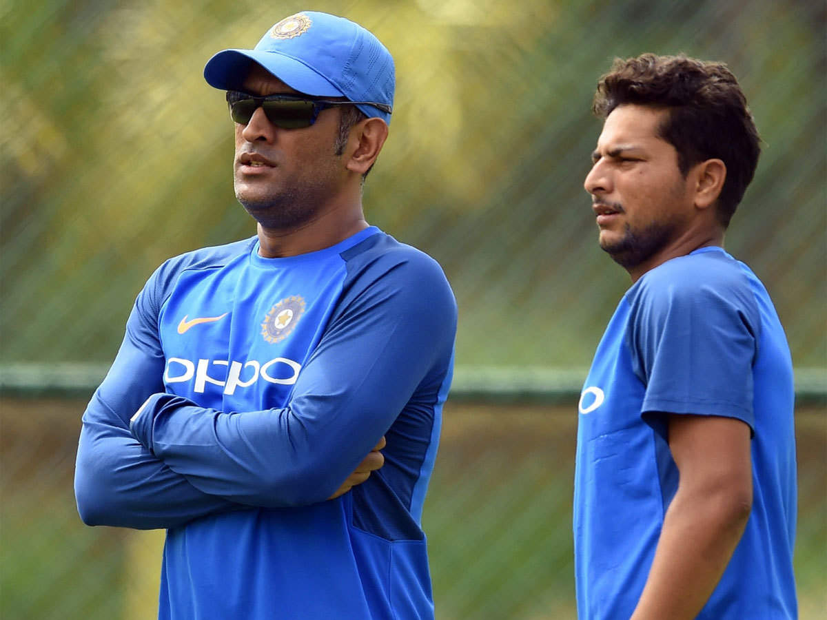 Kuldeep Yadav, MS Dhoni