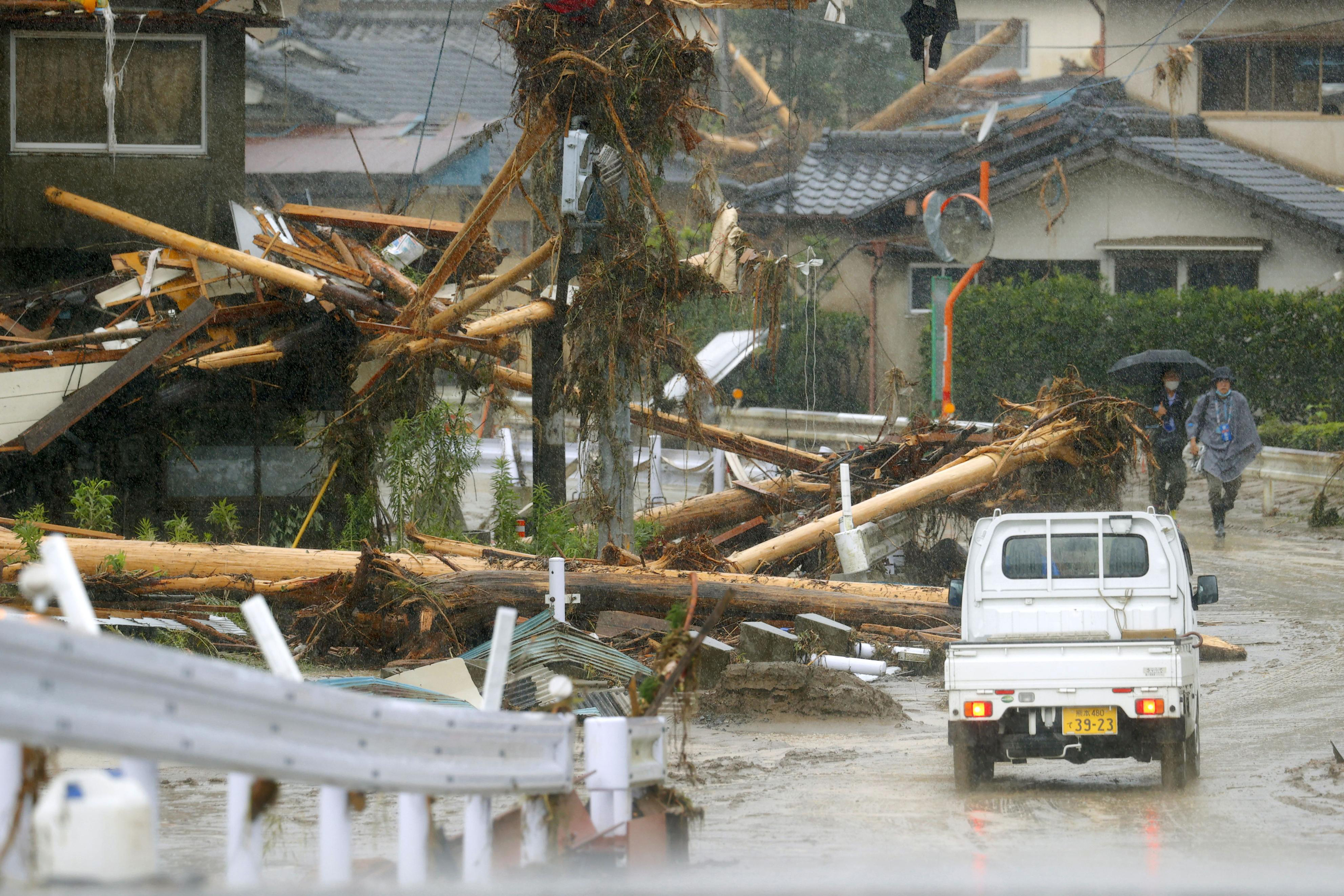 Japan flood