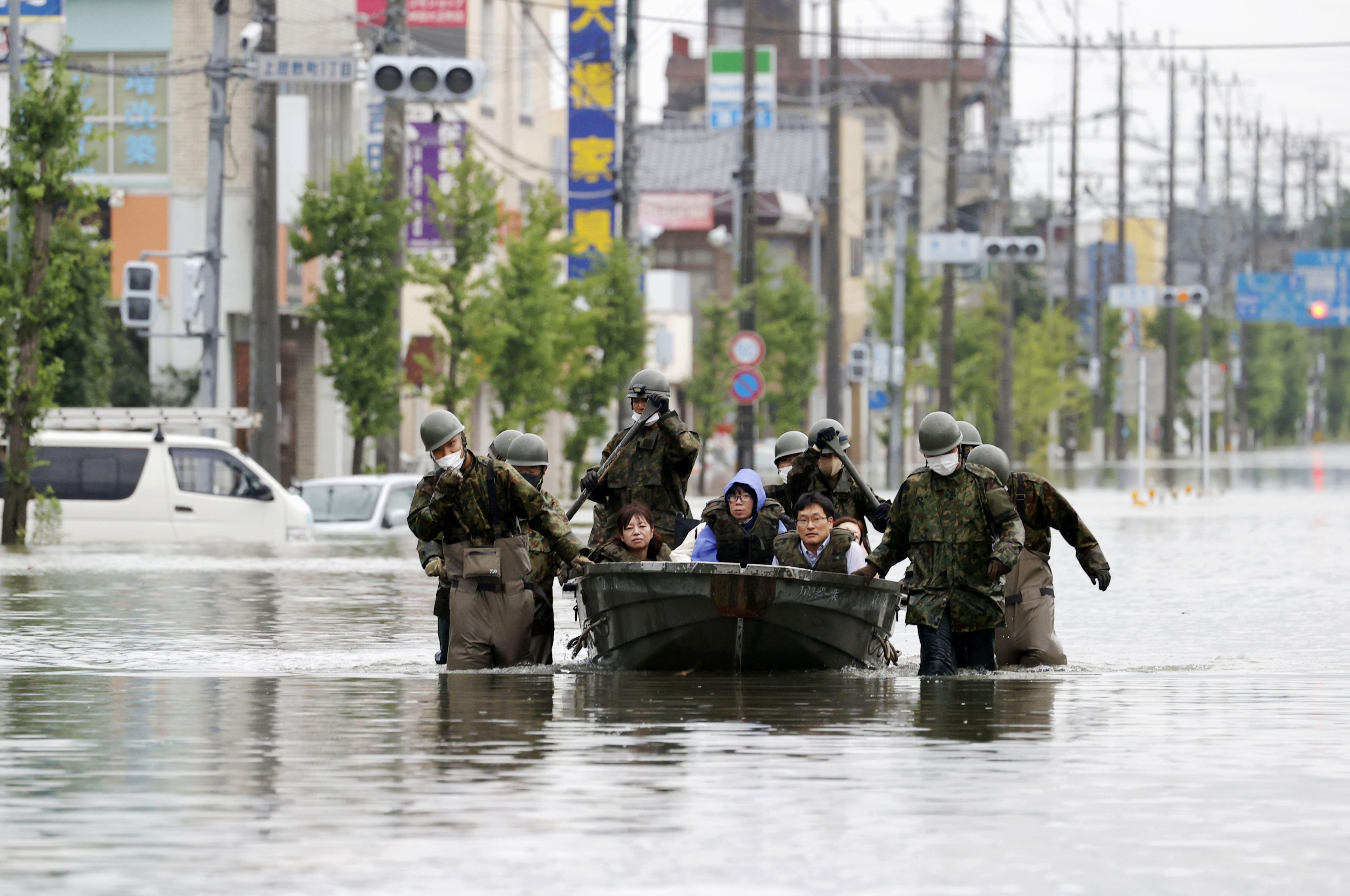 Japan flood