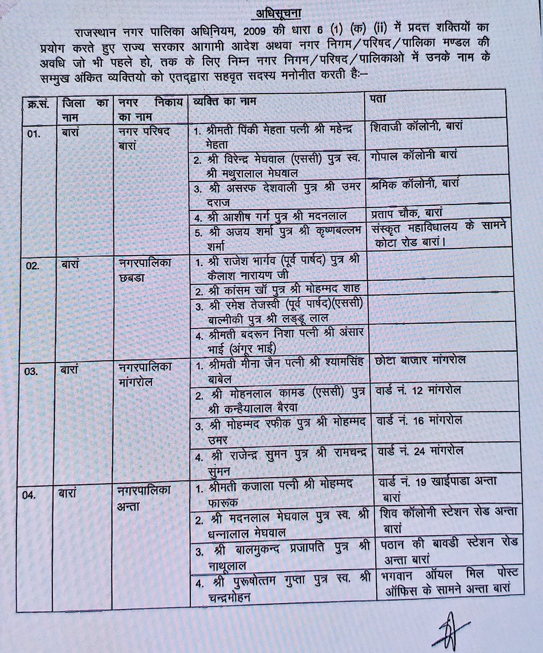 jaipur news  gehlot government  baran news  jhalawar news  bundi news  bikaner news  jaipur news  etv bharat news  rajasthan Municipal Act  self-governance unit