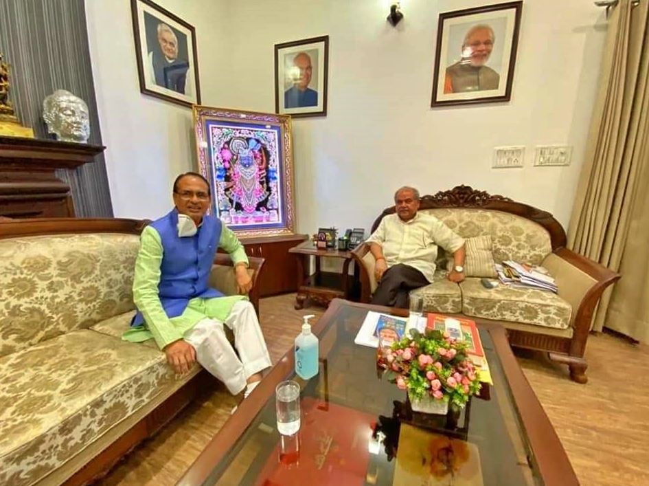 CM Shivraj and Union Minister