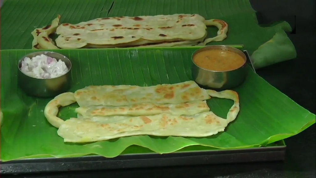 Mask Shaped Parotta in the time of corona in temple City