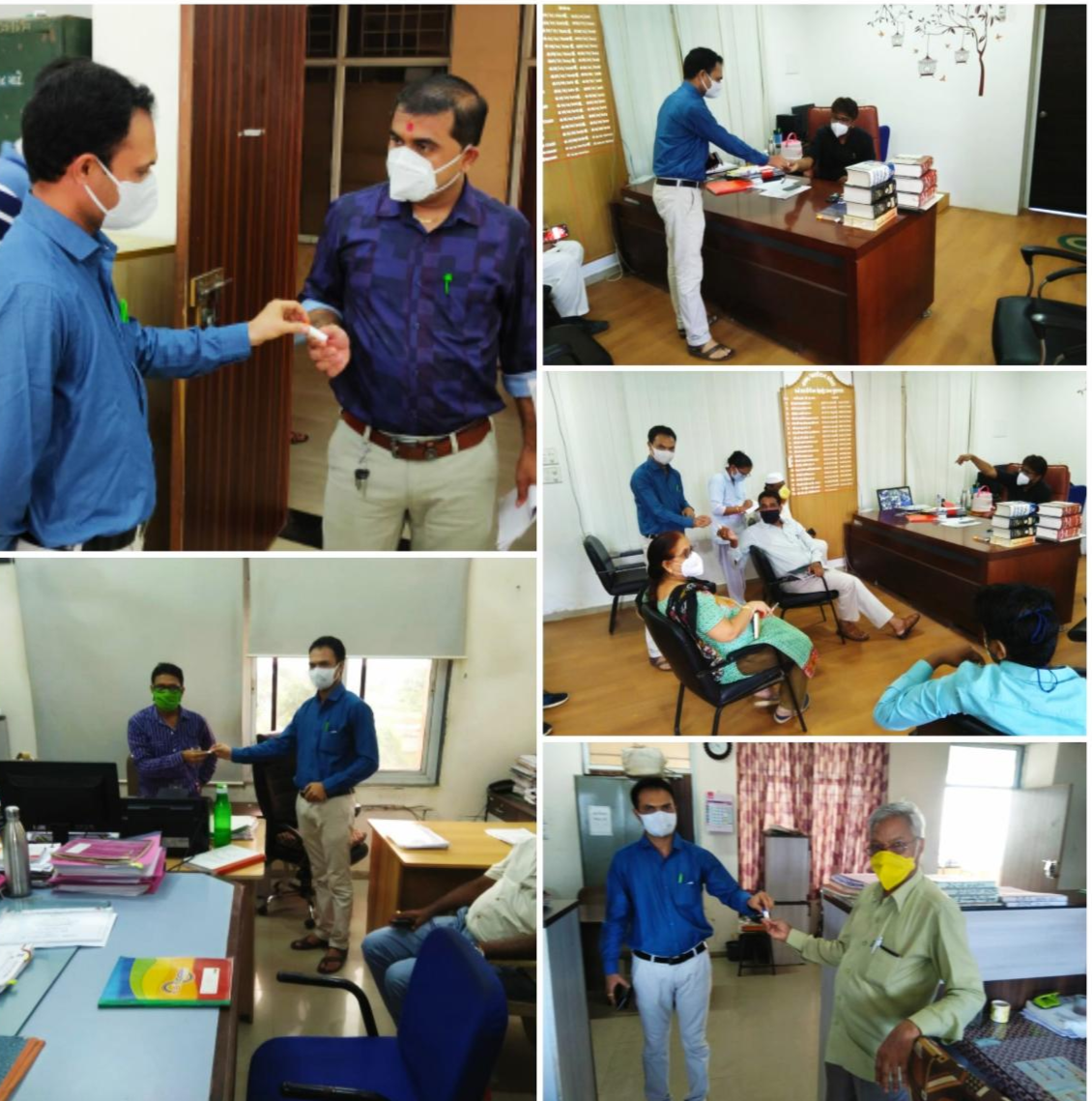 Medical examination of officers