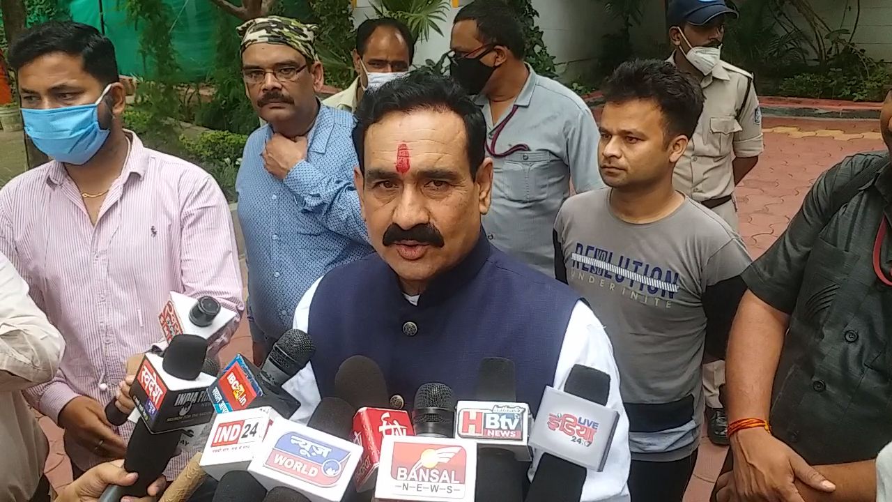 Narottam Mishra targeted