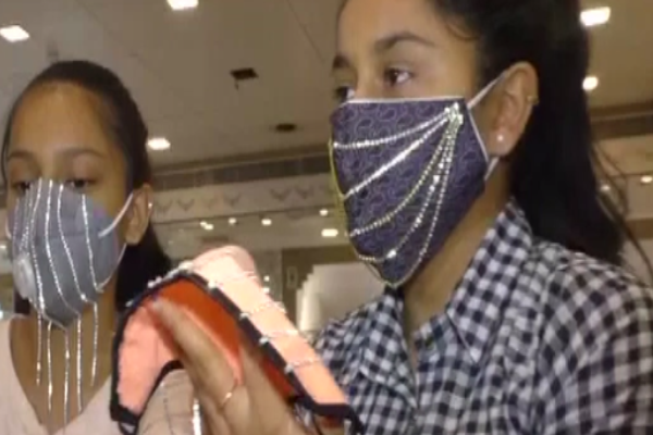 Jewellery shop in Surat selling diamond-studded masks worth lakhs