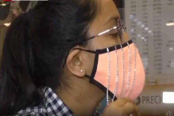 Jewellery shop in Surat selling diamond-studded masks worth lakhs