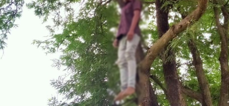 Rescue young man's hanging body in nabrangpur