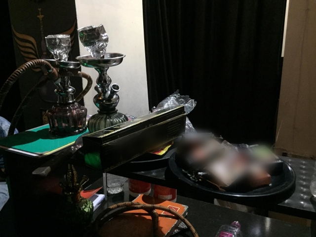 11 minors caught drinking hookah