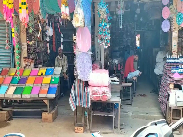 Shopkeepers waiting for customers