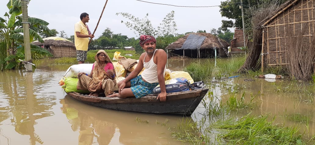 बाढ़ के चलते होगा पलायन