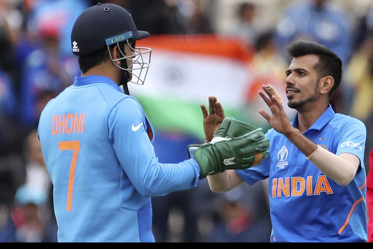 Yuzvendra Chahal, MS dhoni, Kuldeep Yadav