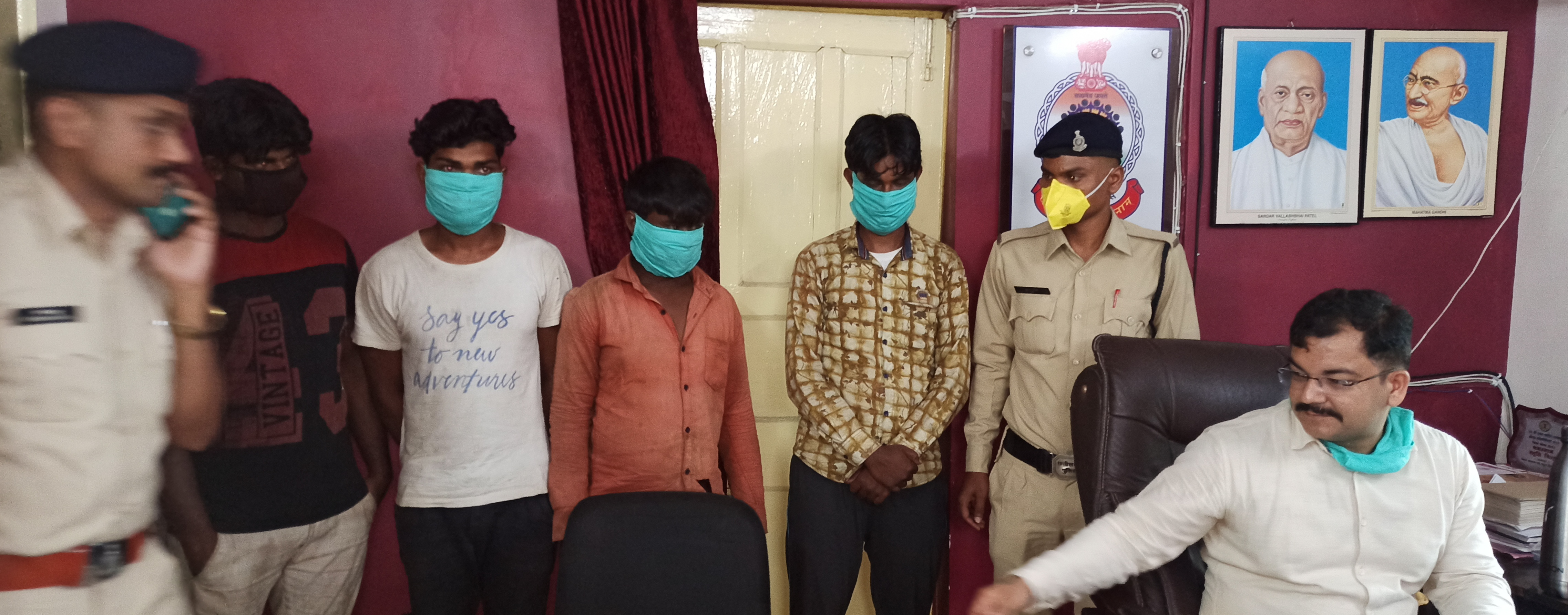 5 theft accused arrested in Korba