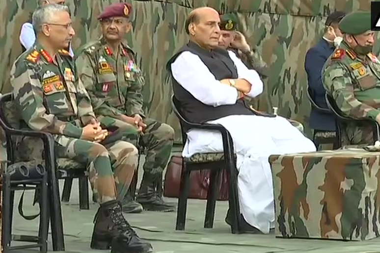 RAJNATH LEH VISIT