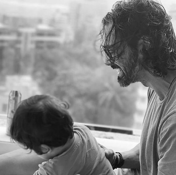 arjun rampal introduces son arik to the world on first birthday