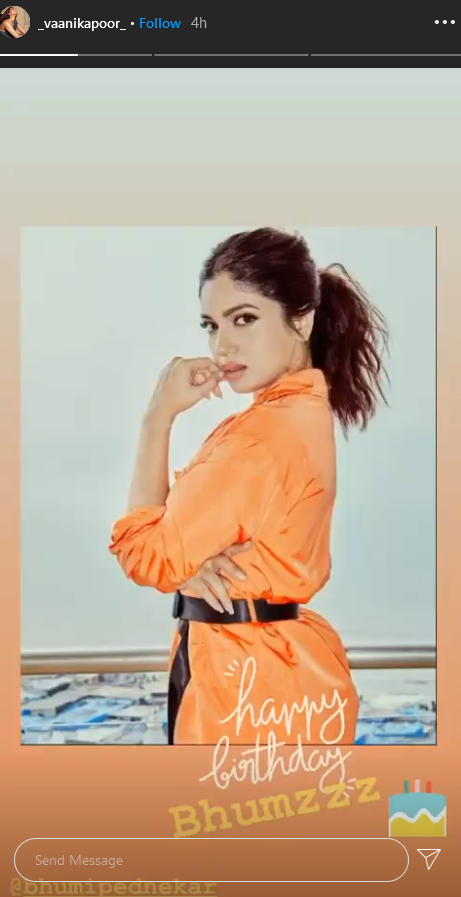 b town wishes birthday girl bhumi pednekar