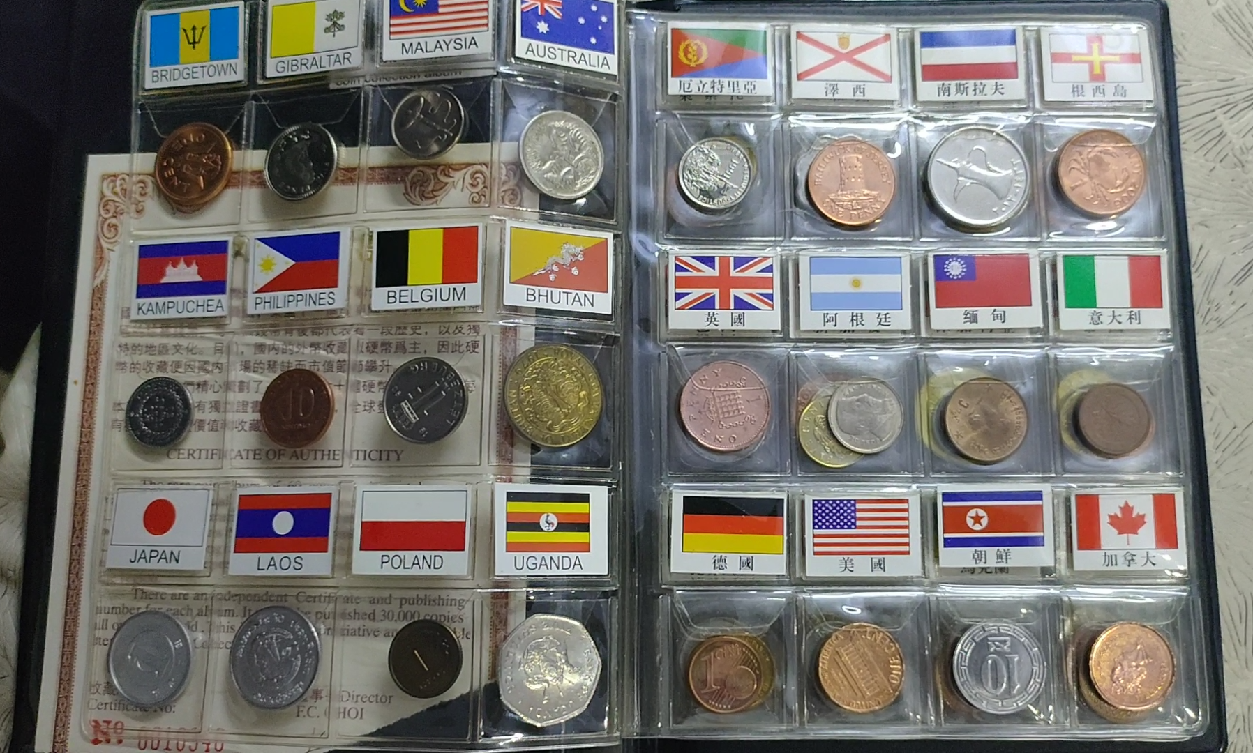 Collection of coins