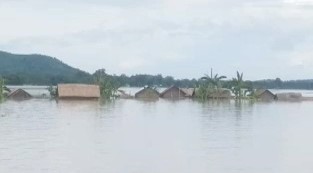 assam flood visual