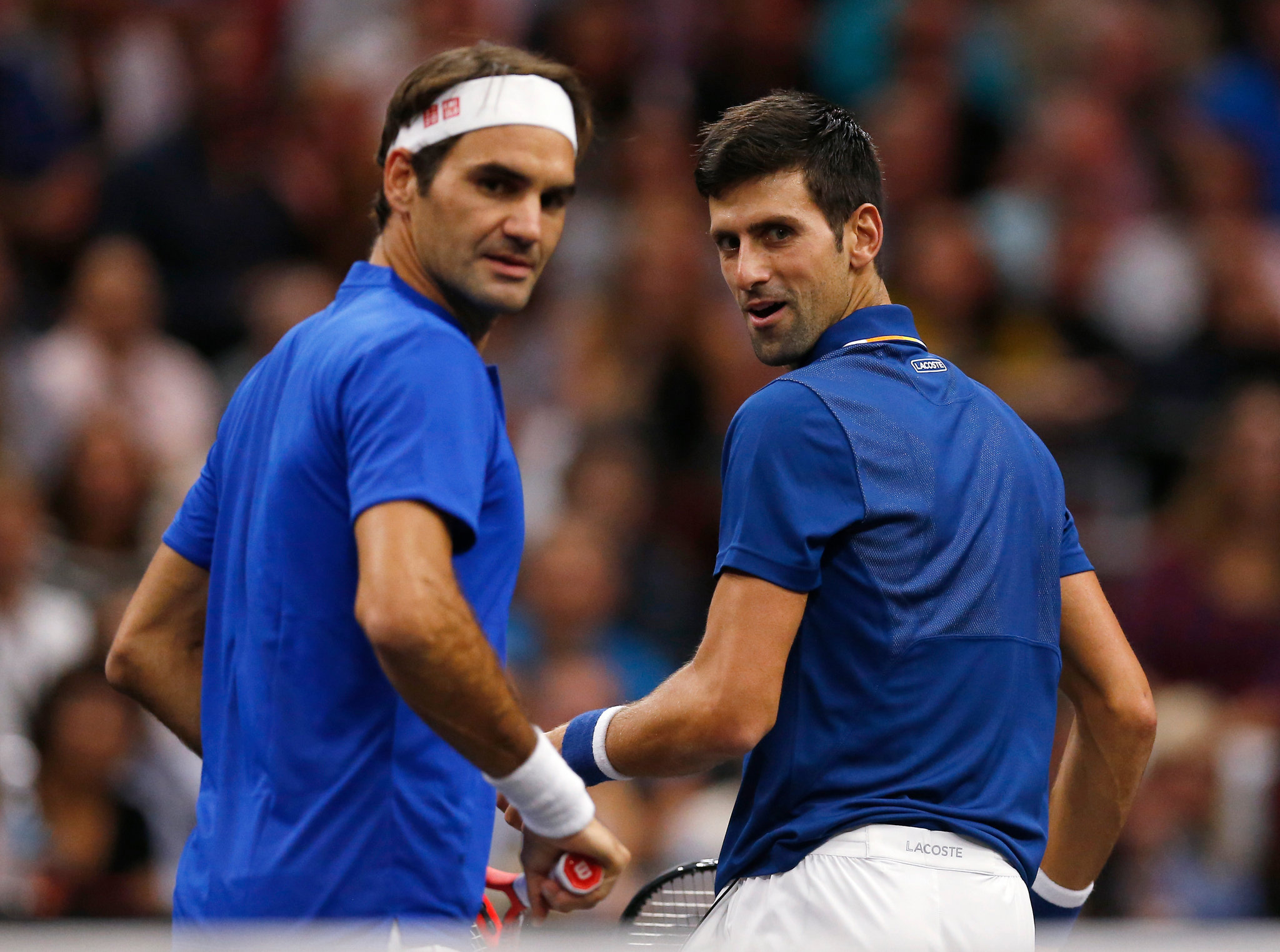 novak djokovic and roger federer, Gilles Simon