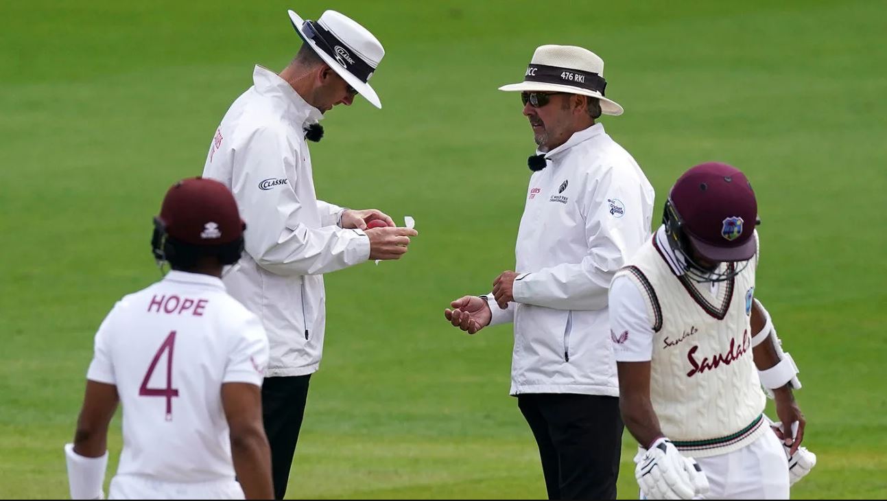 Eng vs WI, 2nd Test: Umpires sanitise ball after Sibley's saliva gaffe