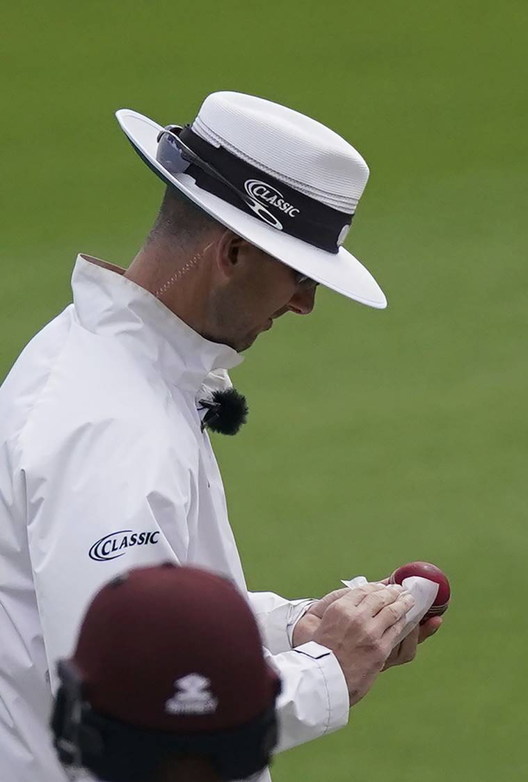 Eng vs WI, 2nd Test: Umpires sanitise ball after Sibley's saliva gaffe