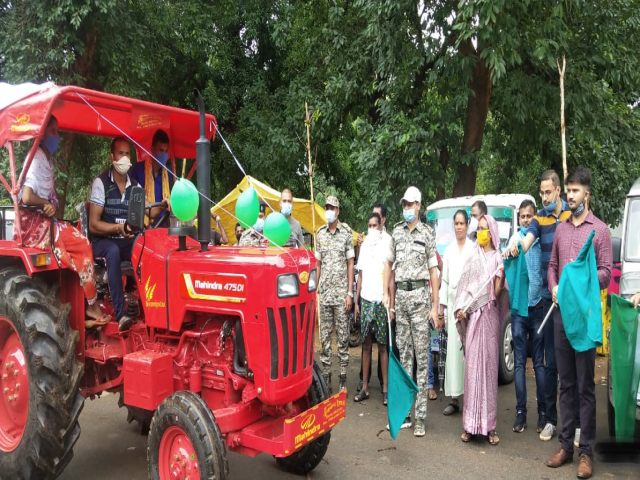 free tractor to surrendered Naxalites