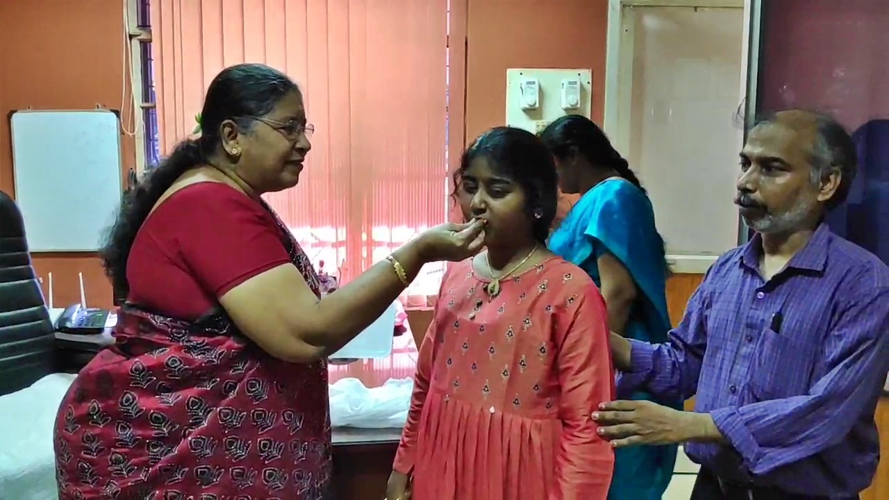 visually challenged girl succeeds in cbse exams