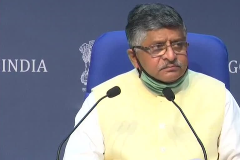 Ravi Shankar Prasad to address G20 Digital Minister’s meet