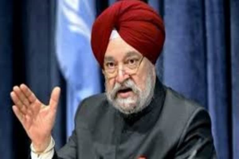 Minister Hardeep Singh Puri