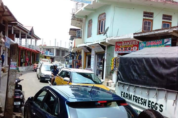 Traffic jam in Bharedi market