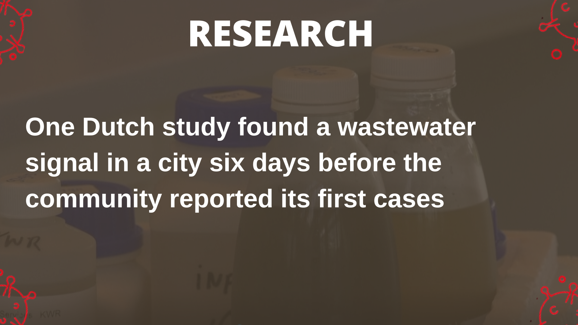 wastewater treatment plants to measure covid-19 spread ,community spread of covid -19