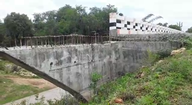 Bridge not built for five years