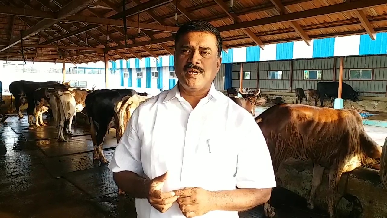 Ex MLA markandeyan self reliance agriculture