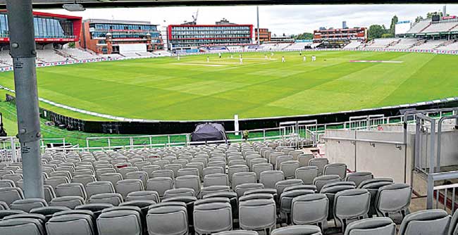 cricket stadium in bio bubble