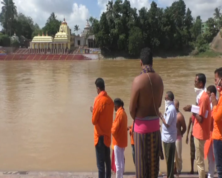 Water and soil were collected for the establishment of the Ram temple in Ayodhya