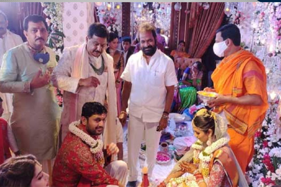 hero nithin marriage held at hyderbad sunday