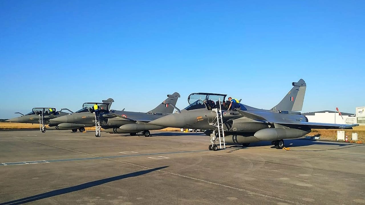 A glimpse of the multi-role fighter aircraft- Rafale