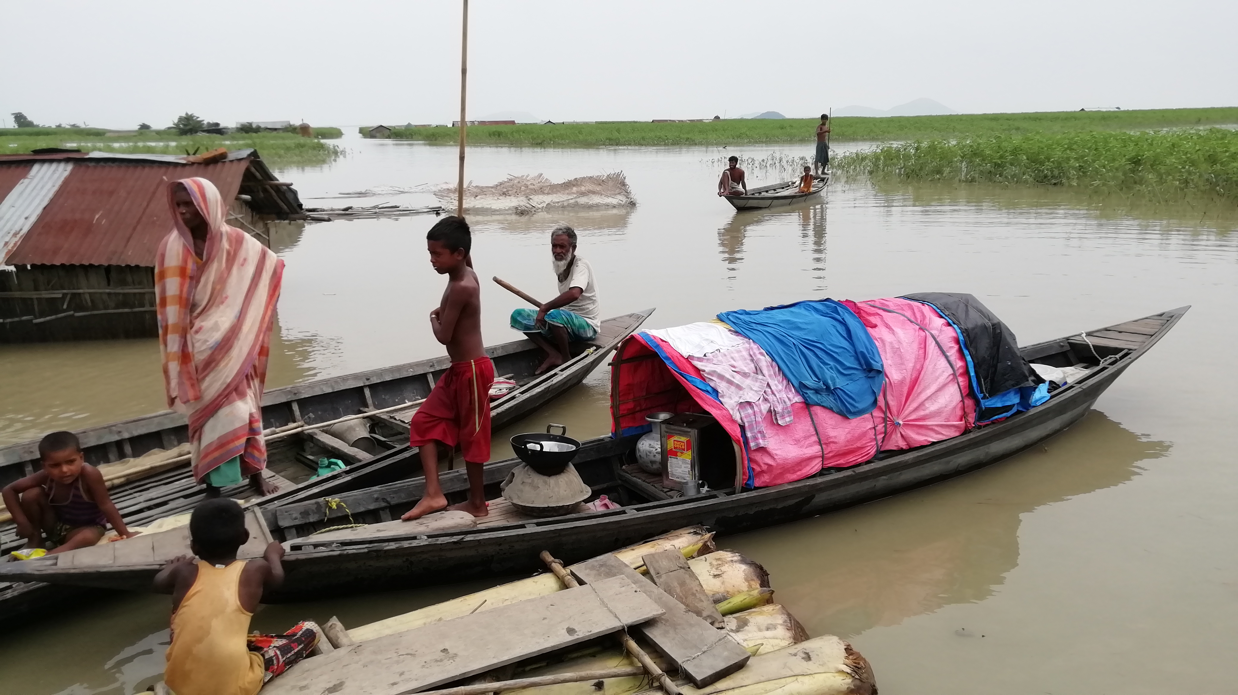 Assam flood: Affected over 24 lakh people in 23 district and above 100 were dead