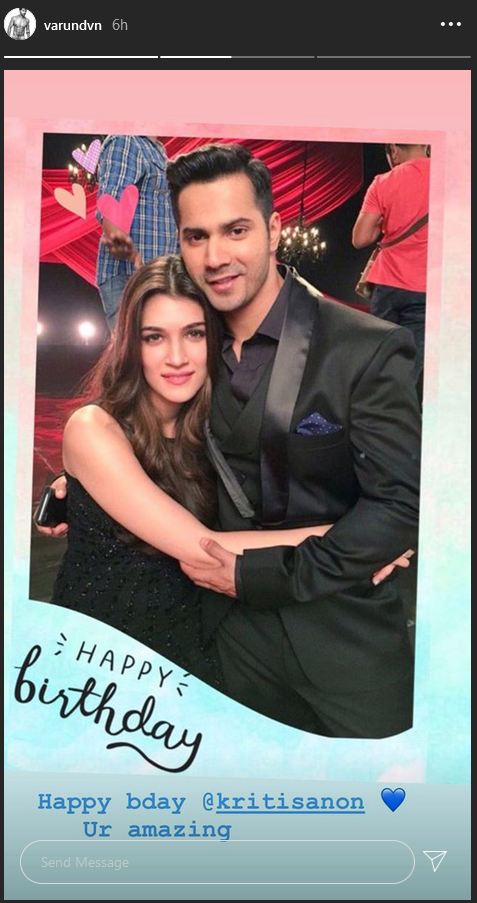 birthday girl kriti sanon gets a cute wish from sister nupur