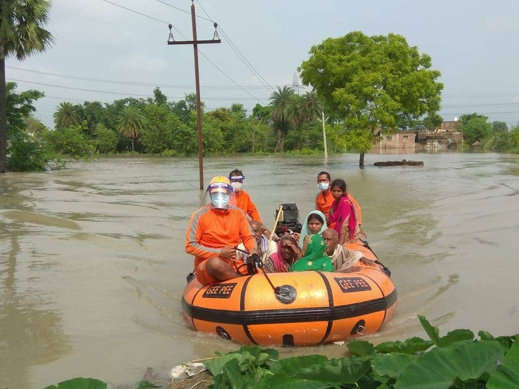 People affected by Assam deluge