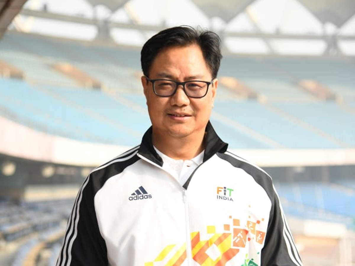 Indian sports minister Kiren Rijiju