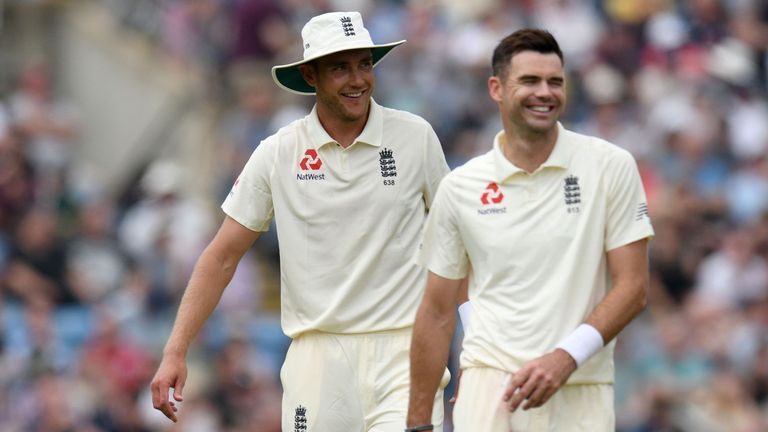 Stuart Broad, James Anderson