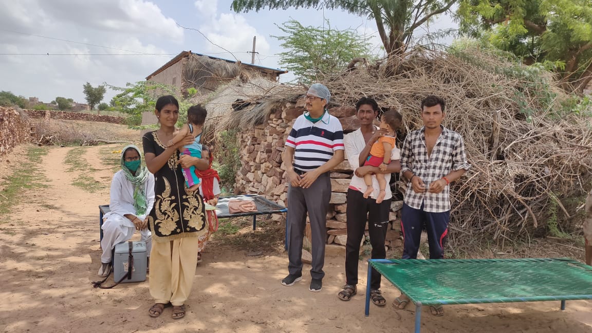 Bhopalgarh Municipality , vaccination campaign