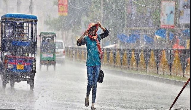 बिहार में बारिश के चेतावनी