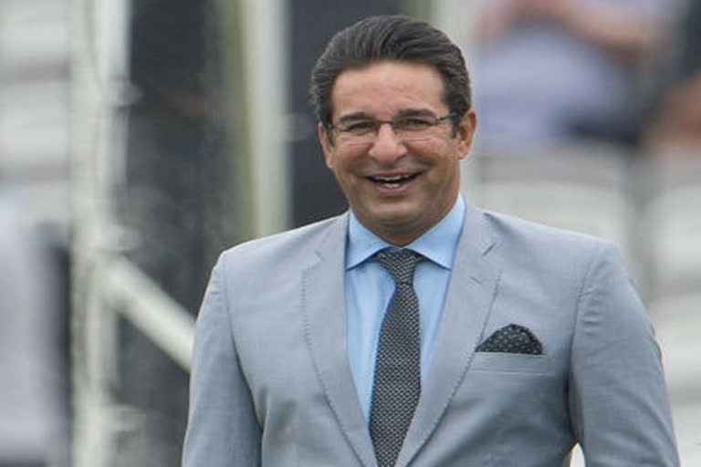 Former Pakistan captain Wasim Akram