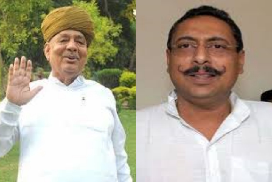 Rajasthan Congress MLAs Bhanwarlal Sharma and Vishwendra Singh (file photos)