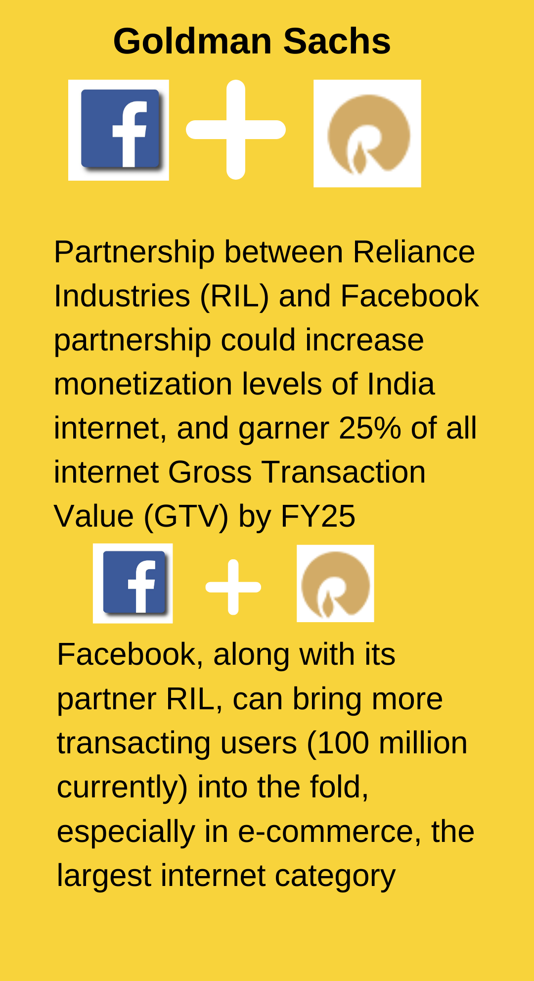 Whatsapp pay,facebook and RIL partnership