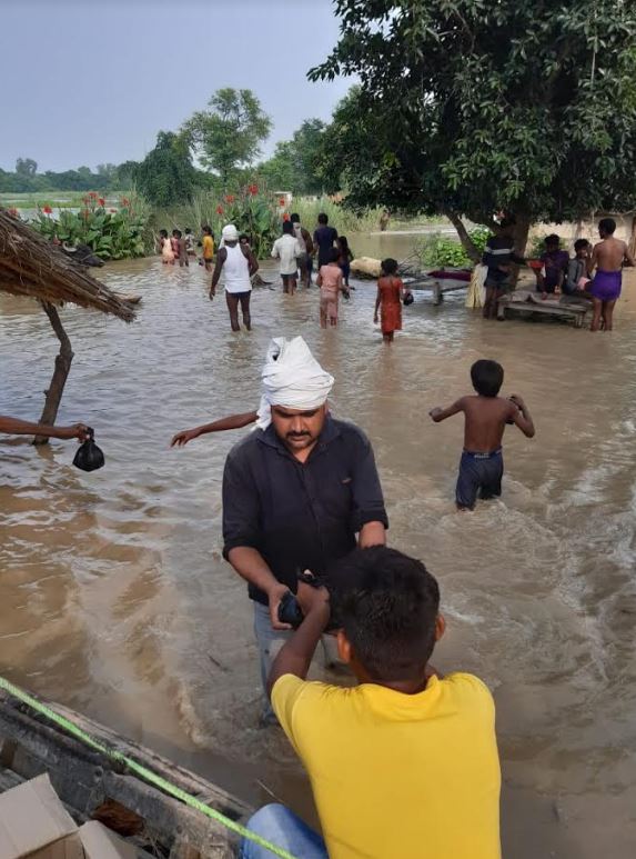 35 thousand population affected due to flood in barabanki