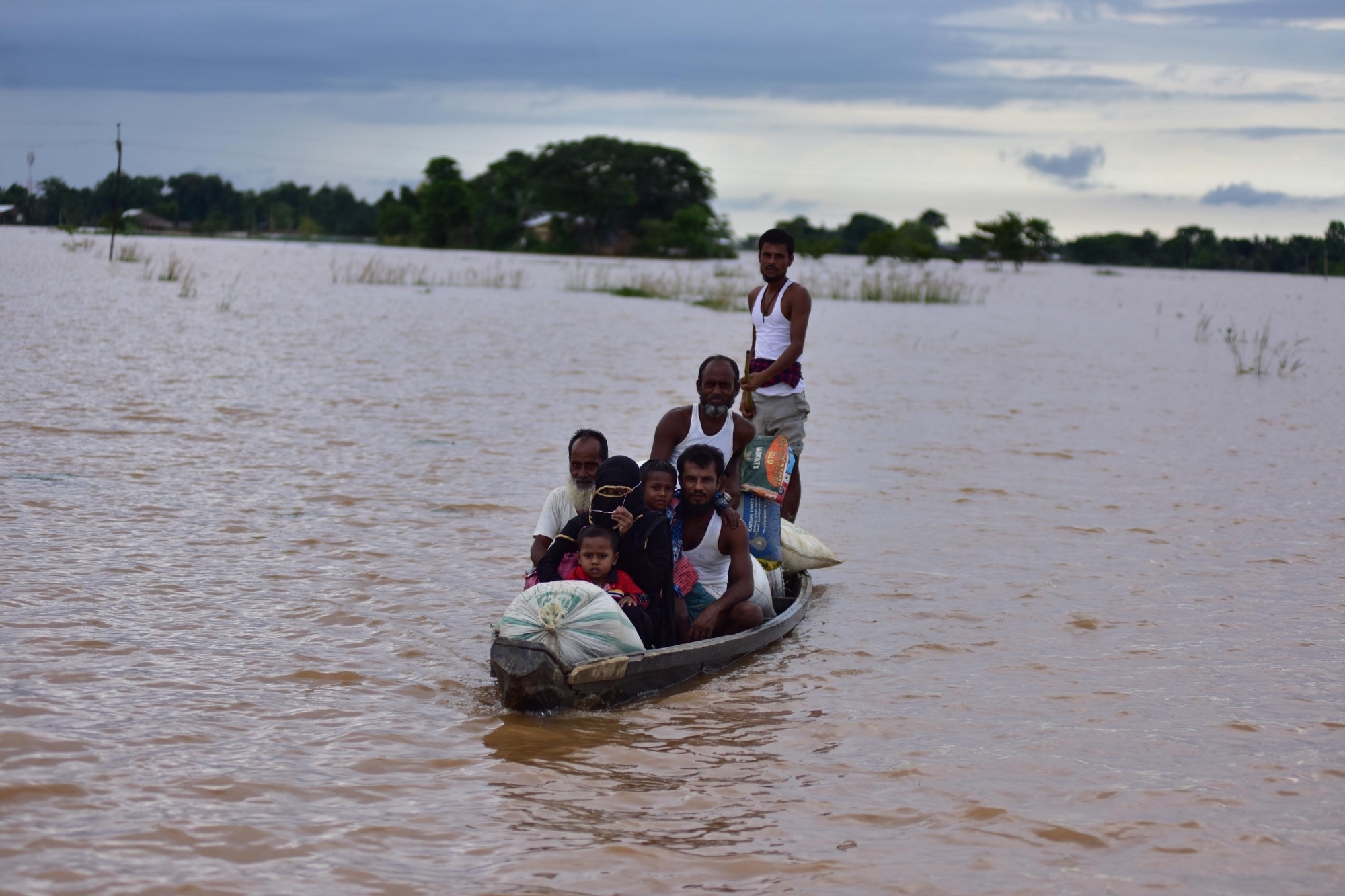 Flood situation in Assam