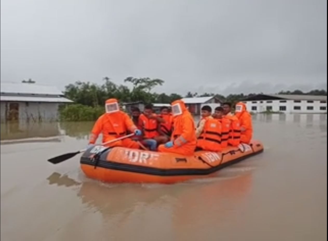 NDRF teams deployed for rescue operations